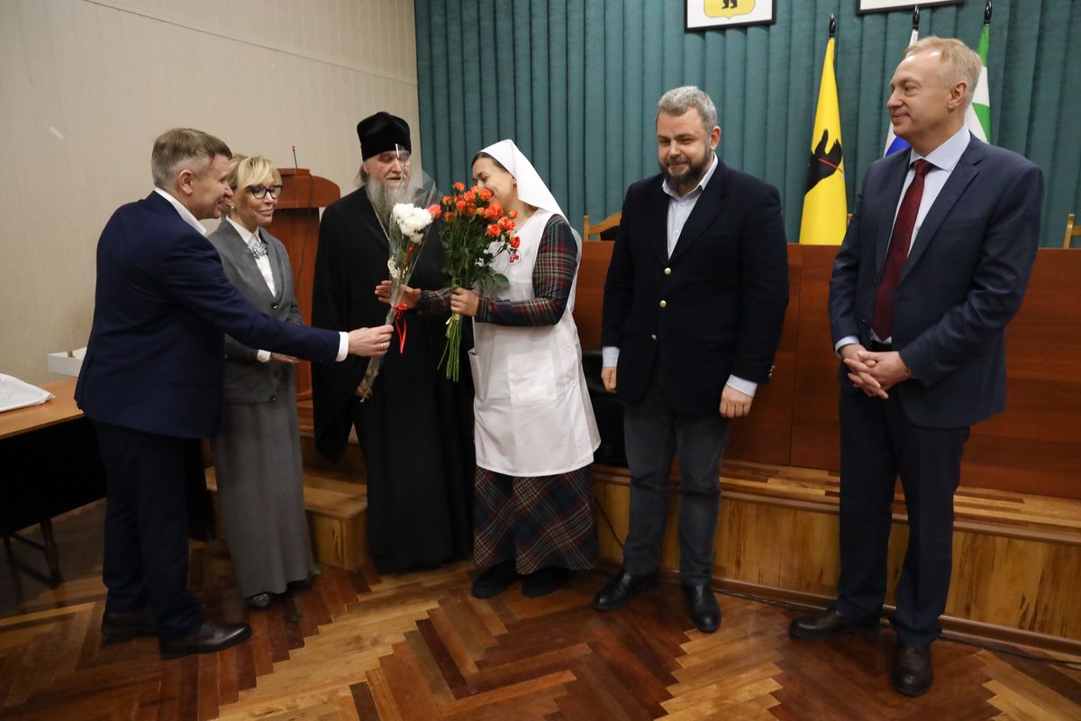 Вручение дипломов в Данилове