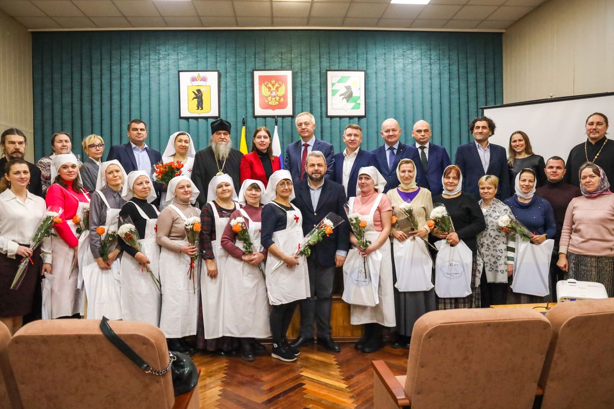 Вручение дипломов в Данилове